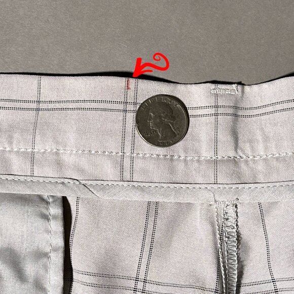 Haggar‎ C18 Plain Front Straight Fit Shorts Size 40W - Picture 10 of 14